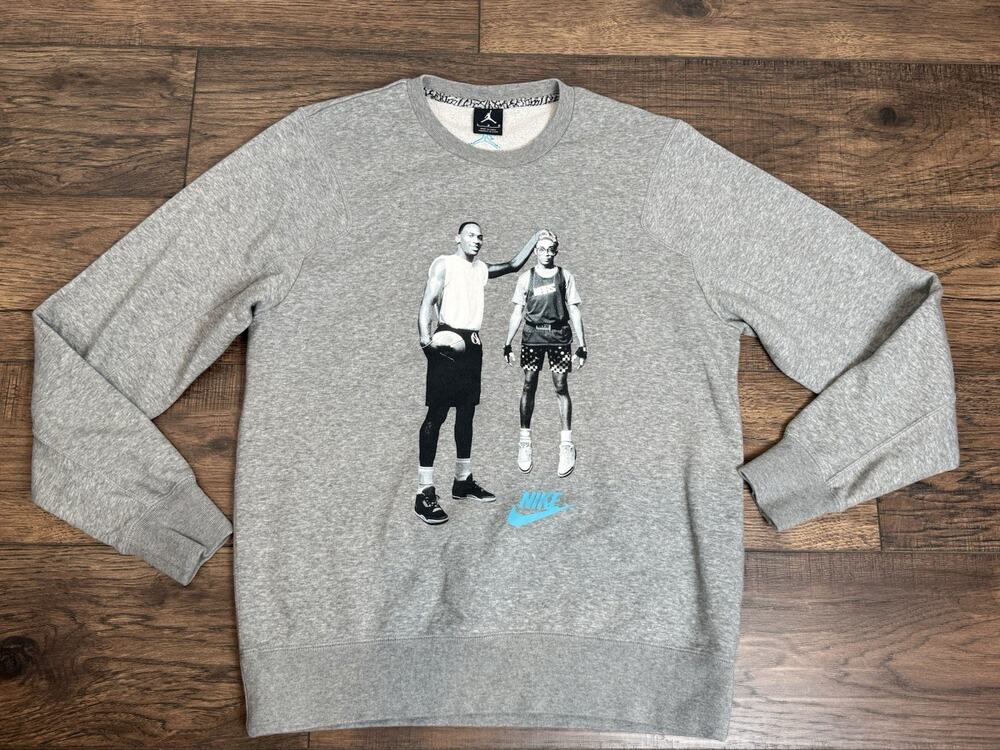 Vtg Nike Michael Jordan Spike Lee The Best of Earth Mars Sweatshirt Men's L NEW